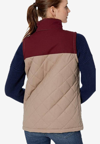 Canvas Quilted Polyfill Vest