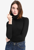 Turtleneck Long Sleeve Black Bodysuit-Boost Commerce Vertical Product Filter Demo