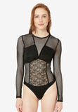 Long Sleeve Cyon LACE Bodysuit-Boost Commerce Vertical Product Filter Demo